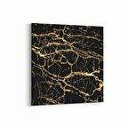 Olla 16730K Mermer Desen Görsel Kare Kanvas Tablo (Ölçü: 60X60)
