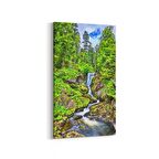 Olla 14141DD Doğa / Manzara Görseli Dikey Dar Kanvas Tablo (Ölçü: 40X80)
