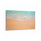 Olla 16413Y Kumsal / Sahil Görseli Yatay Kanvas Tablo (Ölçü: 150X100)