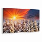 Olla 16088Y Günbatımı Görseli Yatay Kanvas Tablo (Ölçü: 45X30)