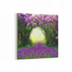 Olla 13814K Doğa / Manzara Görseli Kare Kanvas Tablo (Ölçü: 30X30)