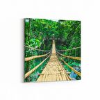 Olla 14079K Doğa / Manzara Görseli Kare Kanvas Tablo (Ölçü: 25X25)