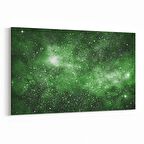 Olla 14757Y Gece Gökyüzü Görseli Yatay Kanvas Tablo (Ölçü: 90X60)