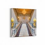 Olla 18565K Yapı Görseli Kare Kanvas Tablo (Ölçü: 25X25)