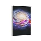 Olla 17681D Uzay Görseli Dikey Kanvas Tablo (Ölçü: 20X30)