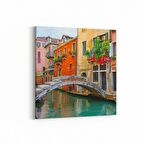 Olla 18046K4 Yapı Görseli Kare 4'lü Kanvas Tablo (Ölçü: 105X105)