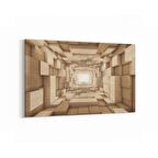 Olla 18344Y Yapı Görseli Yatay Kanvas Tablo (Ölçü: 30X20)