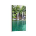 Olla 13836DD Doğa / Manzara Görseli Dikey Dar Kanvas Tablo (Ölçü: 40X80)
