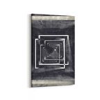 Olla 10434D Abstract Tünel Görsel Dikey Kanvas Tablo (Ölçü: 100X150)