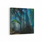 Olla 14511K Doğa / Manzara Görseli Kare Kanvas Tablo (Ölçü: 25X25)