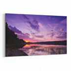 Olla 16036Y Günbatımı Görseli Yatay Kanvas Tablo (Ölçü: 45X30)