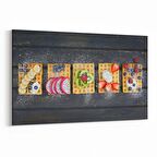 Olla 14971Y Gıda Görseli Yatay Kanvas Tablo (Ölçü: 150X100)