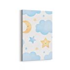 Olla 12802D Çocuk Odası Görseli Dikey Kanvas Tablo (Ölçü: 100X150)