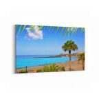 Olla 16377Y Kumsal / Sahil Görseli Yatay Kanvas Tablo (Ölçü: 70X50)