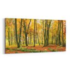 Olla 14354YD Doğa / Manzara Görseli Yatay Dar Kanvas Tablo (Ölçü: 60X30)