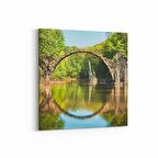 Olla 14031K Doğa / Manzara Görseli Kare Kanvas Tablo (Ölçü: 25X25)