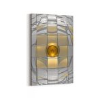 Olla 10047D Abstract 3 Boyut Görsel Dikey Kanvas Tablo (Ölçü: 60X90)