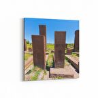 Olla 17885K4 Yapı Görseli Kare 4'lü Kanvas Tablo (Ölçü: 65X65)