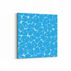 Olla 17237K Su / Damla Görseli Kare Kanvas Tablo (Ölçü: 25X25)