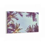 Olla 11522Y Palmiye Ağacı Görseli Yatay Kanvas Tablo (Ölçü: 45X30)