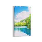 Olla 13376DD Doğa / Manzara Görseli Dikey Dar Kanvas Tablo (Ölçü: 40X80)