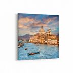 Olla 18416K4 Yapı Görseli Kare 4'lü Kanvas Tablo (Ölçü: 145X145)