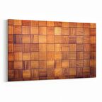 Olla 12032Y Ahşap Desen Görseli Yatay Kanvas Tablo (Ölçü: 30X20)