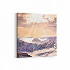 Olla 13183K Doğa / Manzara Görseli Kare Kanvas Tablo (Ölçü: 25X25)