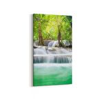 Olla 14482DD Doğa / Manzara Görseli Dikey Dar Kanvas Tablo (Ölçü: 40X80)
