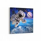 Olla 17640K Uzay Görseli Kare Kanvas Tablo (Ölçü: 25X25)