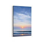 Olla 15941D Günbatımı Görseli Dikey Kanvas Tablo (Ölçü: 100X150)