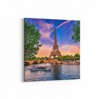 Olla 18826K Yapı Görseli Kare Kanvas Tablo (Ölçü: 25X25)