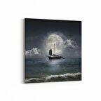 Olla 18080K Yapı Görseli Kare Kanvas Tablo (Ölçü: 25X25)