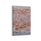 Olla 17323D Taş / Tuğla Görseli Dikey Kanvas Tablo (Ölçü: 100X150)