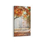 Olla 14558DD Doğa / Manzara Görseli Dikey Dar Kanvas Tablo (Ölçü: 30X60)