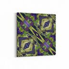 Olla 10284K Abstract Görsel Kare Kanvas Tablo (Ölçü: 30X30)