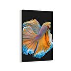 Olla 12503D Hayvanlar Alemi Görseli Dikey Kanvas Tablo (Ölçü: 100X150)