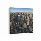 Olla 18246K Yapı Görseli Kare Kanvas Tablo (Ölçü: 25X25)