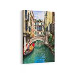 Olla 18363D Yapı Görseli Dikey Kanvas Tablo (Ölçü: 100X150)