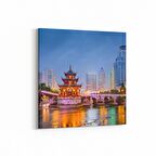 Olla 18384K Yapı Görseli Kare Kanvas Tablo (Ölçü: 60X60)