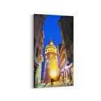 Olla 18104DD Yapı Görseli Dikey Dar Kanvas Tablo (Ölçü: 60X120)