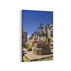 Olla 18432D Yapı Görseli Dikey Kanvas Tablo (Ölçü: 80X120)