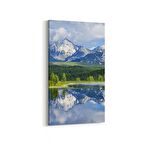 Olla 13172DD Doğa / Manzara Görseli Dikey Dar Kanvas Tablo (Ölçü: 60X120)