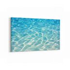 Olla 17226Y Su / Damla Görseli Yatay Kanvas Tablo (Ölçü: 45X30)