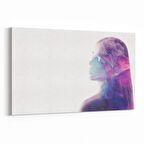 Olla 16827Y Model / Manken Görseli Yatay Kanvas Tablo (Ölçü: 30X20)