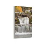 Olla 14154DD Doğa / Manzara Görseli Dikey Dar Kanvas Tablo (Ölçü: 60X120)