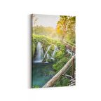 Olla 13977D Doğa / Manzara Görseli Dikey Kanvas Tablo (Ölçü: 80X120)