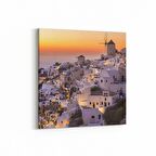 Olla 18248K4 Yapı Görseli Kare 4'lü Kanvas Tablo (Ölçü: 145X145)