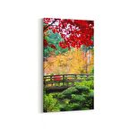 Olla 14447DD Doğa / Manzara Görseli Dikey Dar Kanvas Tablo (Ölçü: 60X120)