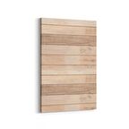 Olla 11975D Ahşap Desen Görseli Dikey Kanvas Tablo (Ölçü: 60X90)